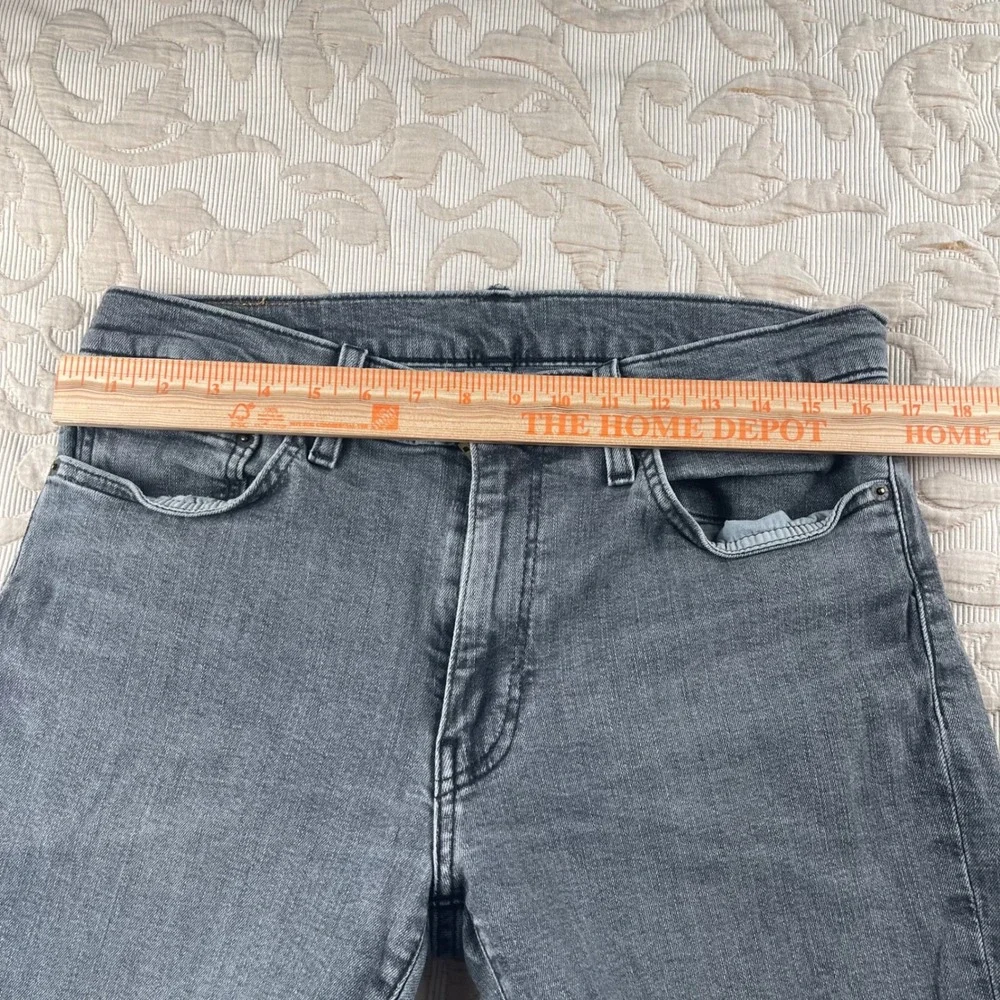 Levis 511 Slim Fit Mens Grey Jeans W34 L32 Stretch Denim Pants Grey Wash‎